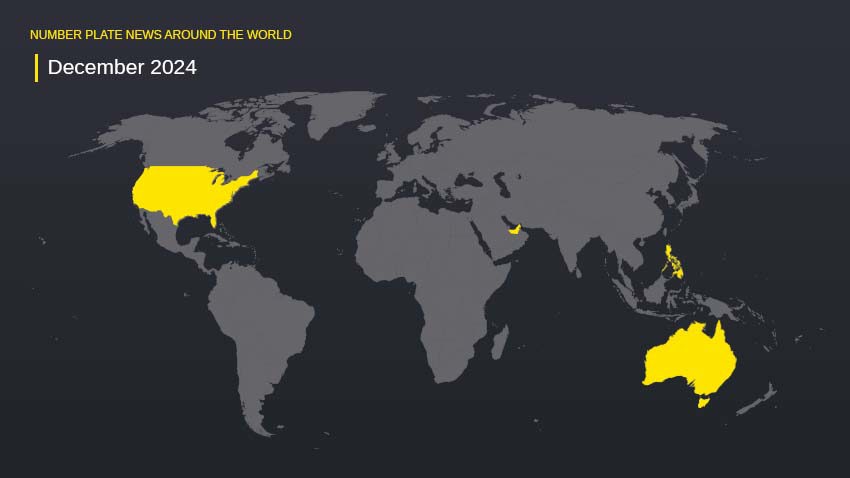 Number plate news December 2024