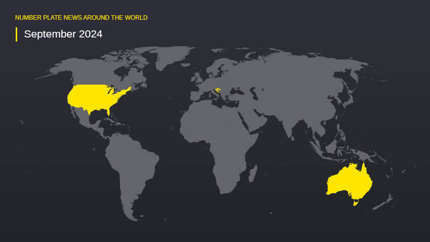 Number plate news around the world, September 2024