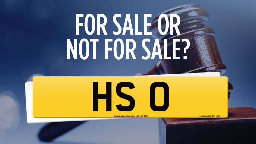 HS 0: For sale or not for sale