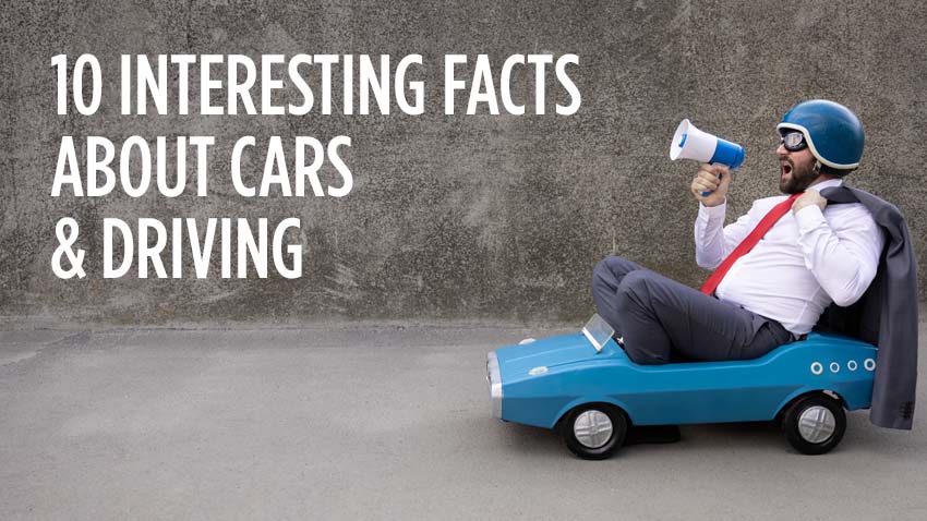 10 interesting facts about cars and driving