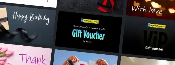 Gift vouchers from Regtransfers