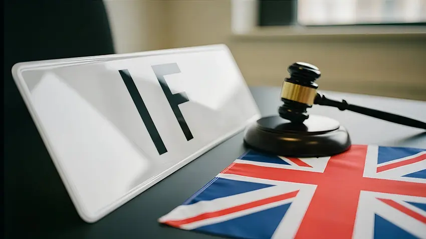 Number plate 1 F sets a new UK price record