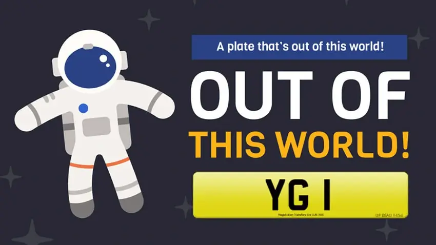 YG 1 - a plate out of this world
