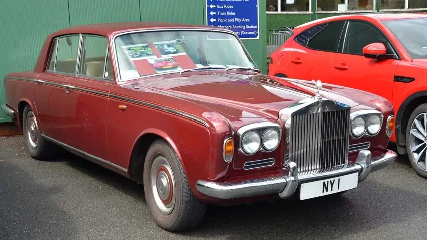 NY 1 number plate