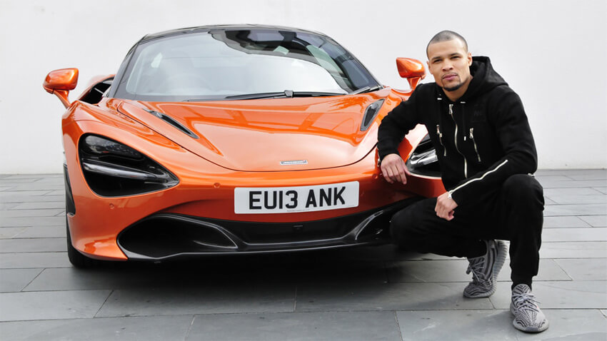 Interview with Chris Eubank Jr, boxing and car interests. 