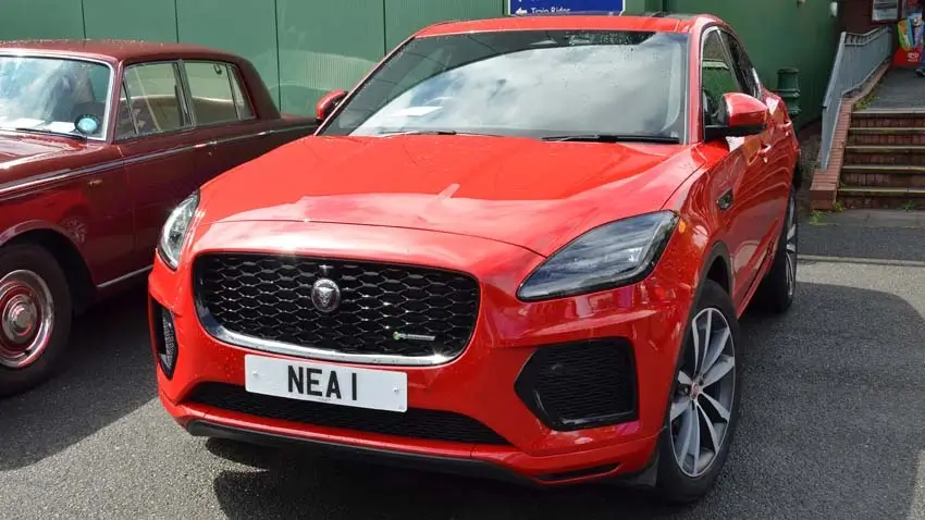 NEA 1 number plate