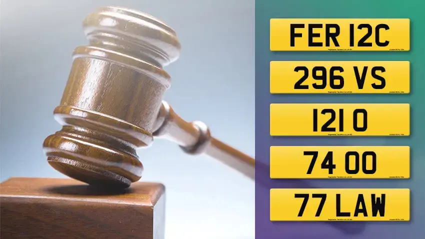 DVLA auction report for July 2025 - Regtransfers