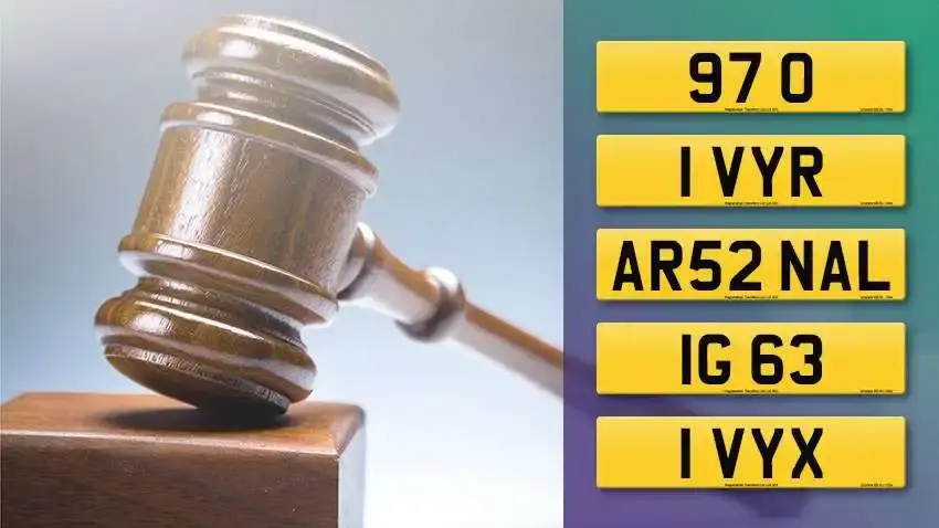 DVLA auction report for July 2026 - Regtransfers