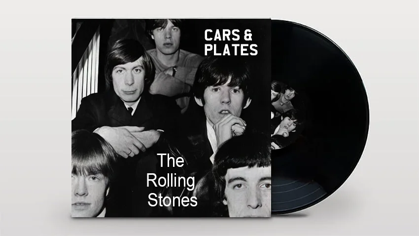 Cars and number plates owned by The Rolling Stones
