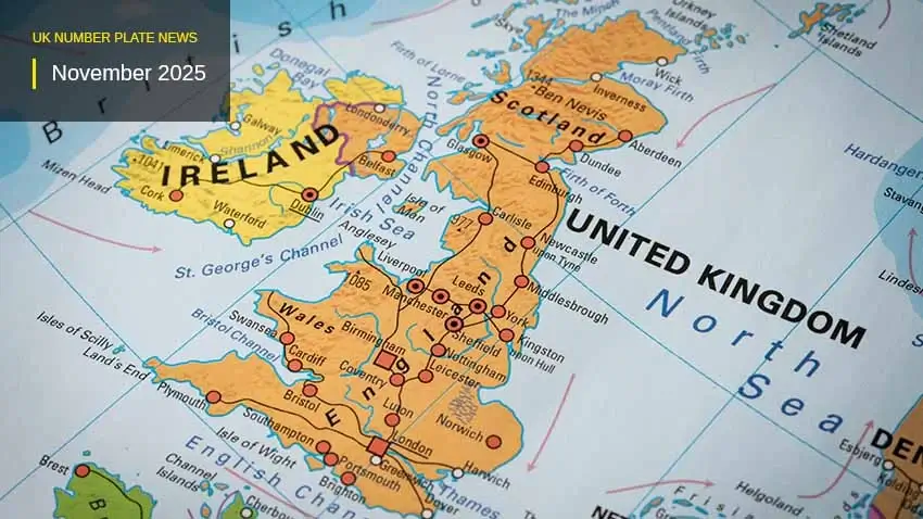 Your UK number plates news roundup: November 2025