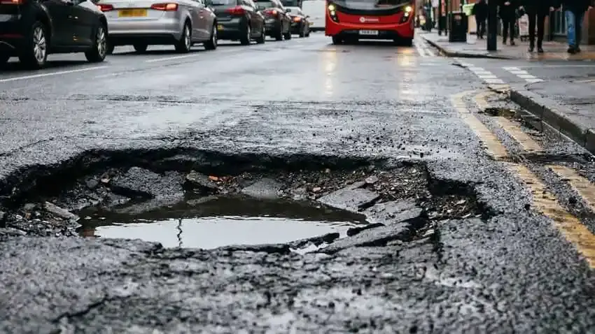 London potholes