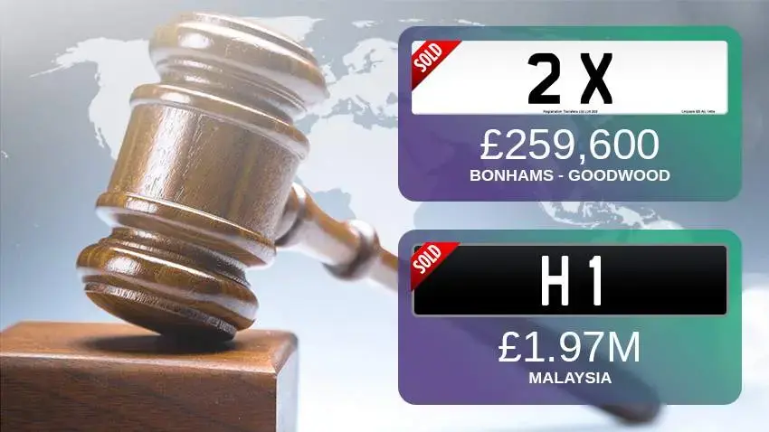 UK and Malaysia auctions deliver spectacular sale prices