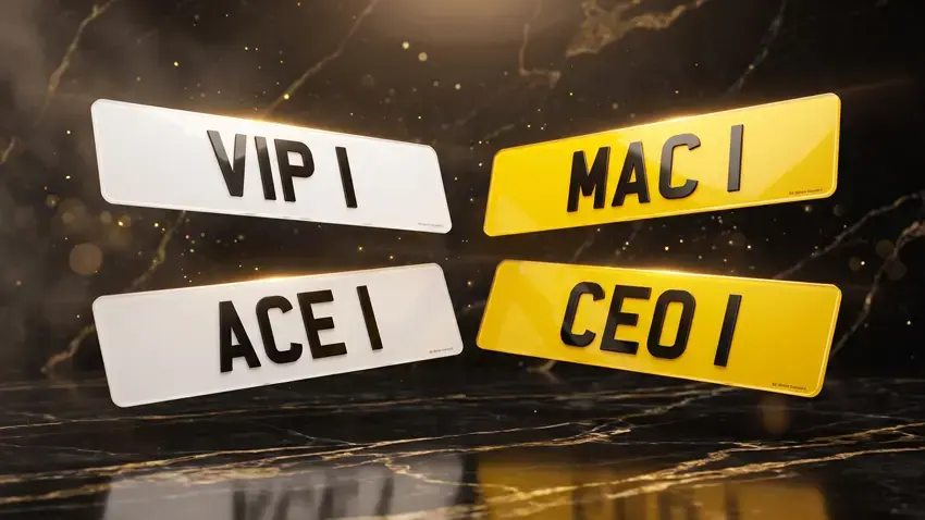 Three-letter number 1 plates: Top sales & valuations